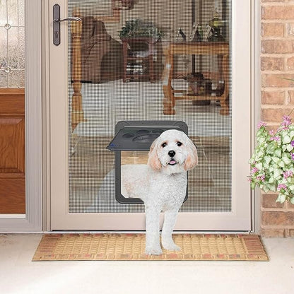 NAMSAN Dog Screen Door, Flap Opening 12 x 14 inches, Dog Door - Image 7