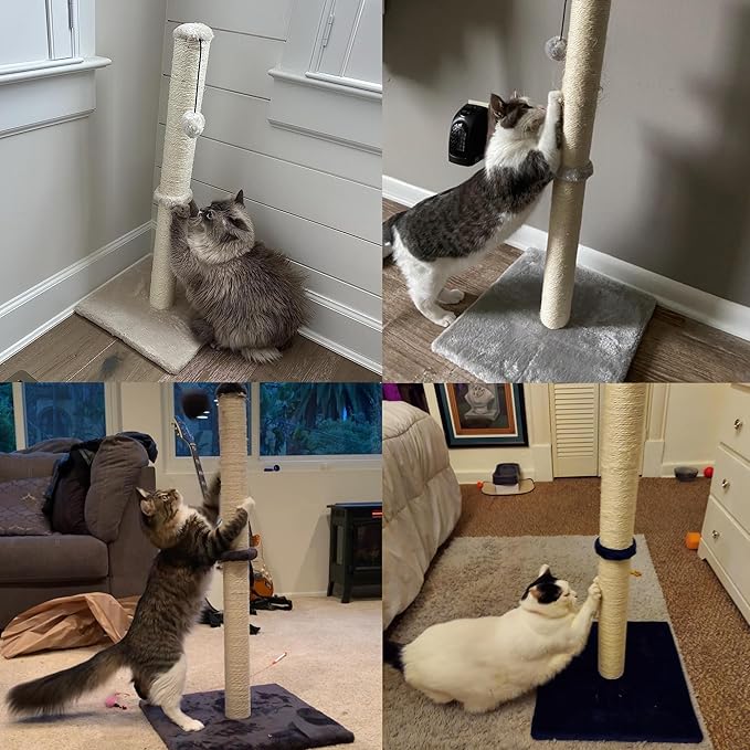 Dimaka 34" Tall Cat Scratching Post - Image 7