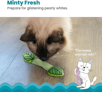 Catstages Fresh Breath Mint Stick Dental Cat Chew Toy - Image 2