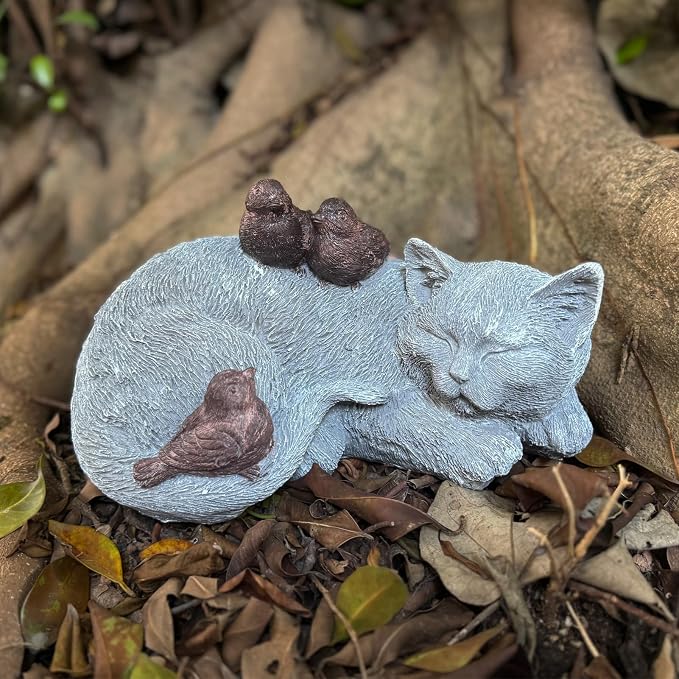 Cat Statue Outdoor Garden Decor - Image 3
