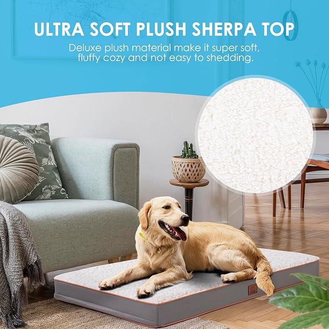 Sunheir XXL Dog Bed Extra Large Waterproof Big Orthopedic Dog Beds - Image 5