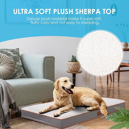 Sunheir XXL Dog Bed Extra Large Waterproof Big Orthopedic Dog Beds - Image 5