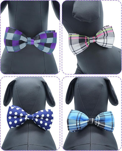 PET SHOW 5 Pack Pet Big Dogs Collar Embellishment Attachment Bow Ties - Image 4