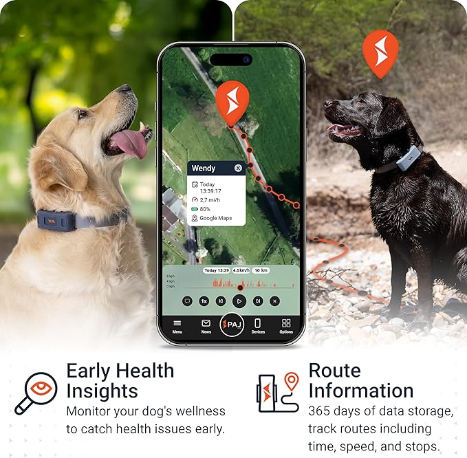 PAJ GPS Tracker for Dogs - 4G GPS Collar Tag - Waterproof & Up to 10 Days - Image 3