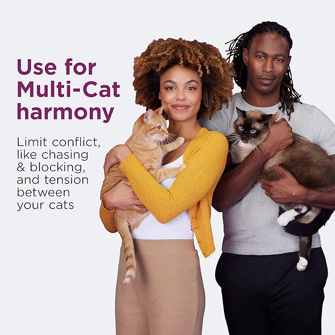 COMFORT ZONE Multi Cat Calming Diffuser Refill, 2 Pack – Cat Calming Pheromone - Image 2