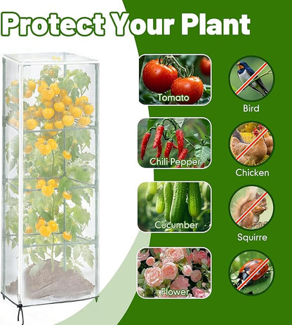6 Pack 16.9 * 16.9 * 47.2inch Plant Cover - Image 4