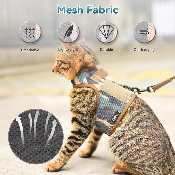 Tactical Kitty Harness and Leash - Image 4