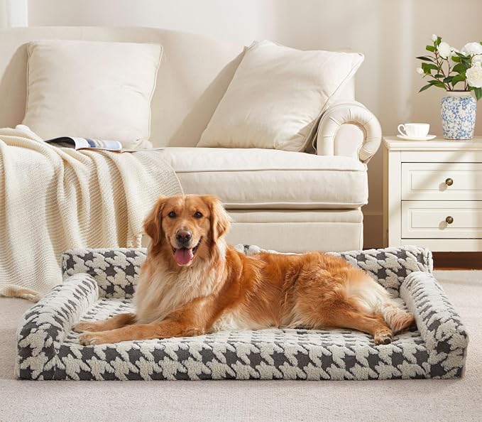 FURTIME Orthopedic Dog Beds Large Sized Dog, XL Washable Memory Foam Pet Couch by FURTIME