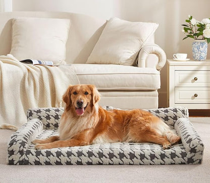 FURTIME Orthopedic Dog Beds Large Sized Dog, XL Washable Memory Foam Pet Couch by FURTIME