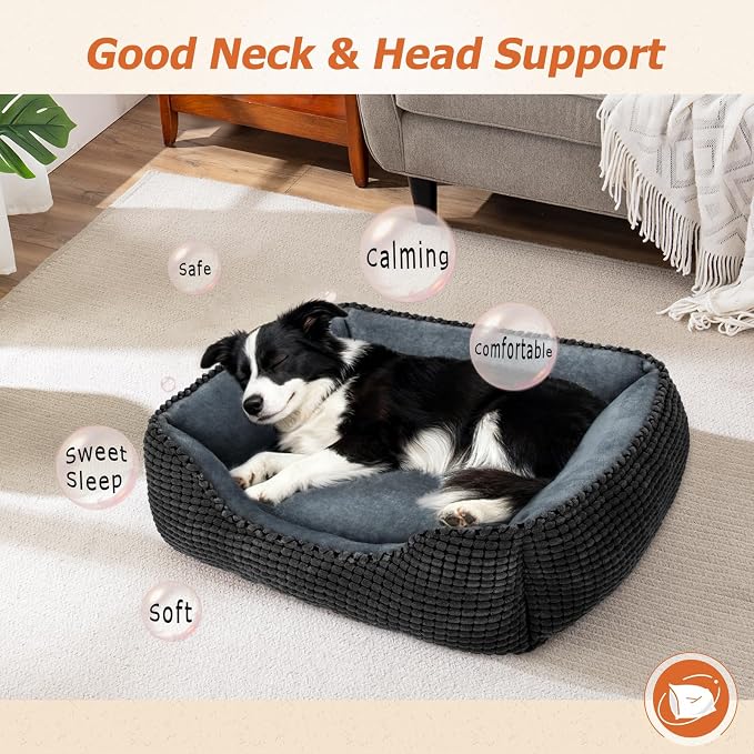 MIXJOY Rectangle Washable Orthopedic Dog Bed - Image 6