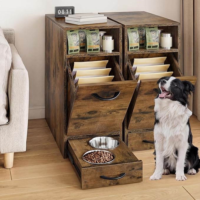 DWVO 30.6" Dog Feeding Station - Image 2