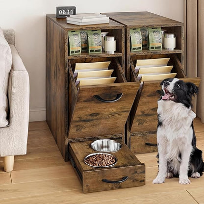 DWVO 30.6" Dog Feeding Station - Image 2