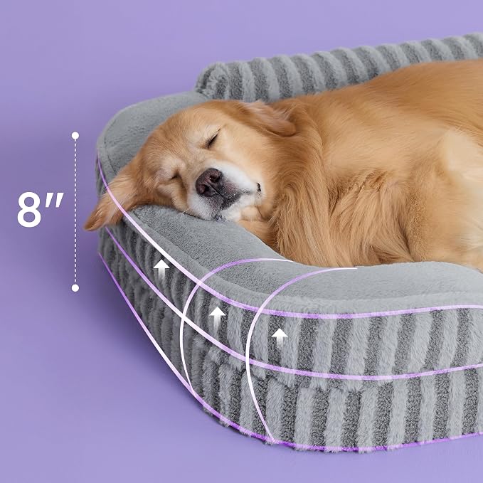 LE SURE Cute XL Dog Beds, Orthopedic Waterproof Dog Bed - Image 2