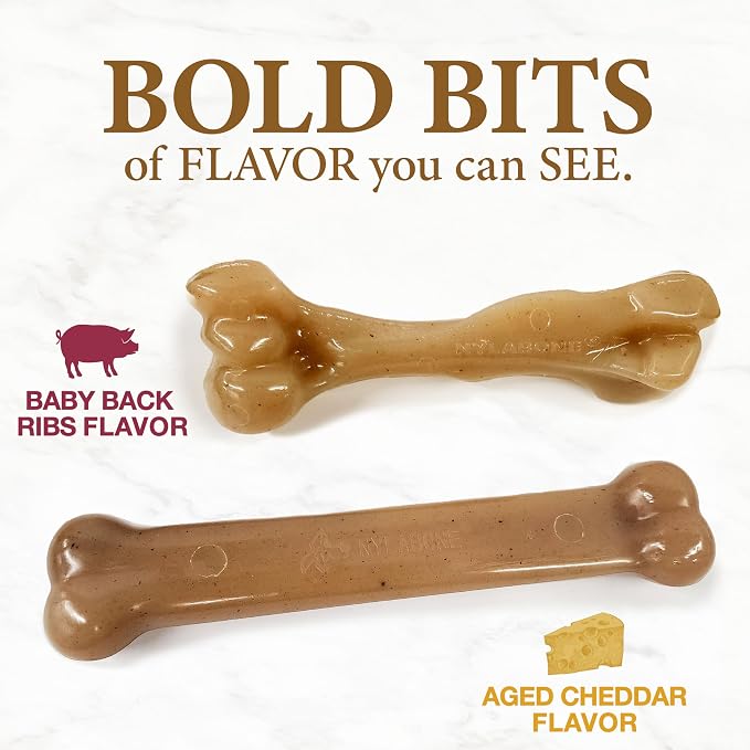 Nylabone Gourmet Style Strong Chew Toy Bundle, Toys - Image 7