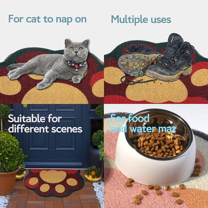 Cute Cat Litter Mat 24”x16”, Litter Box Mat, Litter Trapping Mat, Soft on Kitty - Image 7