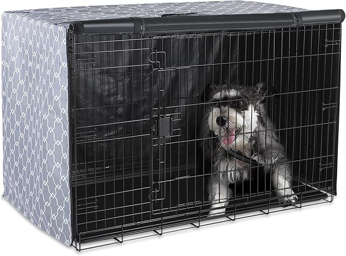 Amazon Basics Dog Cage Cover for 48-inch Wire Crates, Heavy-Duty by AmazonBasics