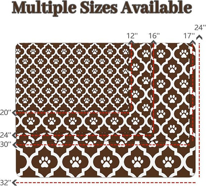Dog Food Mat 17X30 Inch Pet Feeding Absorbent Mats - Image 4