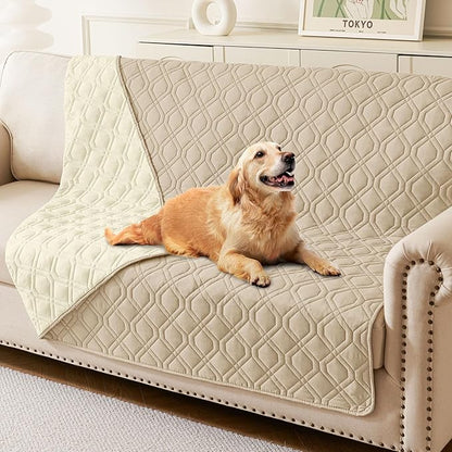 hyha Waterproof Dog Bed Blanket, Soft Pet Blankets, Waterproof Couch Cover by hyha