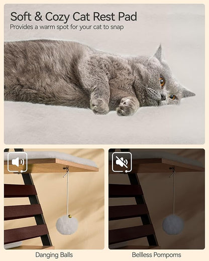 FourFurPets 72.4" Cat Tree, Modern Cat Tower - Image 7