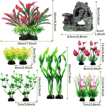 Fish Tank Accessories Aquarium Plants, Aquarium Decorations Plants - Image 3