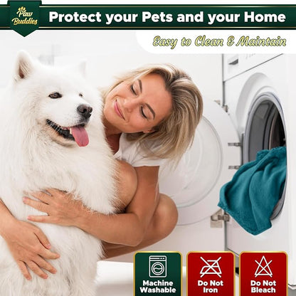 Paw Buddies Waterproof Blanket – 80"x90" Washable Sofa Throw - Image 6
