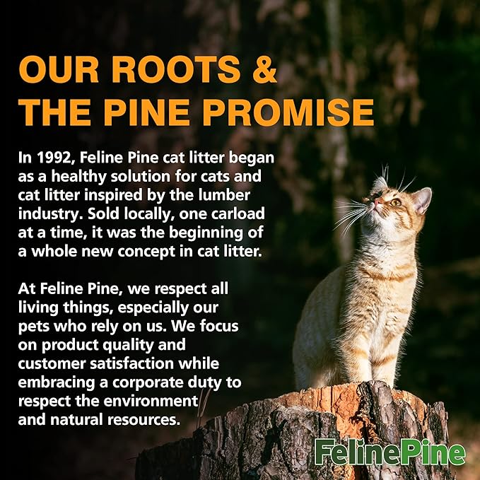 Feline Pine Platinum Non-Clumping Cat Litter, Feline Pine Cat Litter 18lb - Image 7