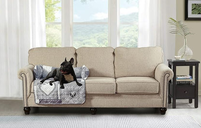 Brilliant Sunshine Quilted Calming Dog Bed Mat, Removable Washable Cover - Image 2