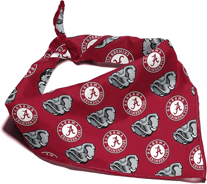 Alabama Crimson Tide Officially Licensed Bandana by ShopInstaPets