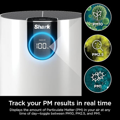 Shark Air Purifier for Home, Clean Sense, for Bedroom, Home Office, - Image 12