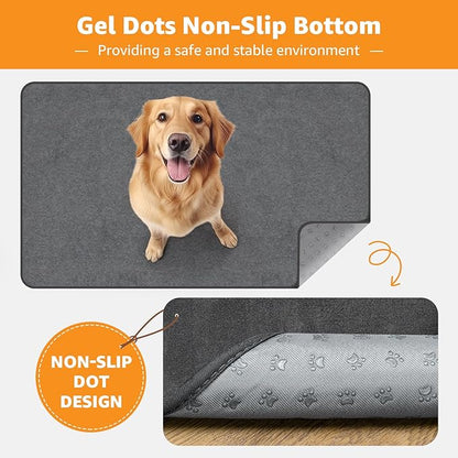 Dog Pee Pad Washable-Extra Large Instant Absorb Training Pads Non-Slip Pet - Image 3