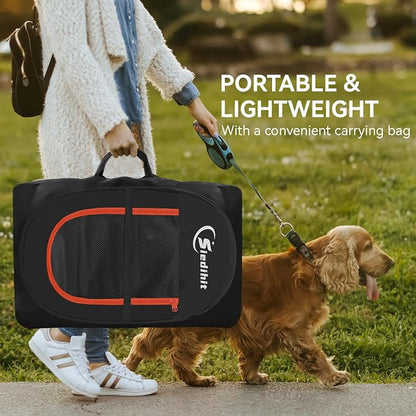 Dog Playpen, Puppy Pet Playpens Indoor - Image 5