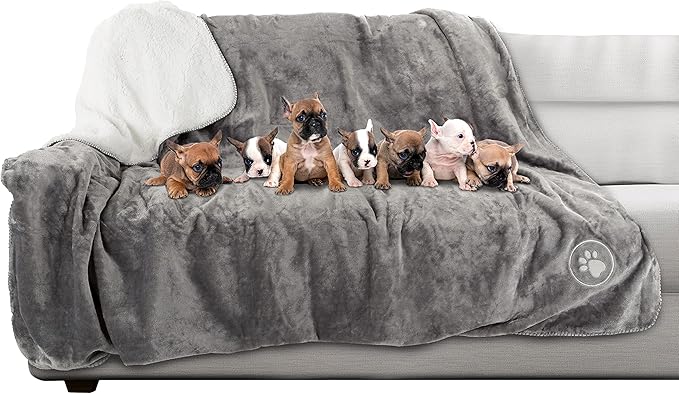 Waterproof Reversible Dog Blanket 60x70 Inches by PETMAKER