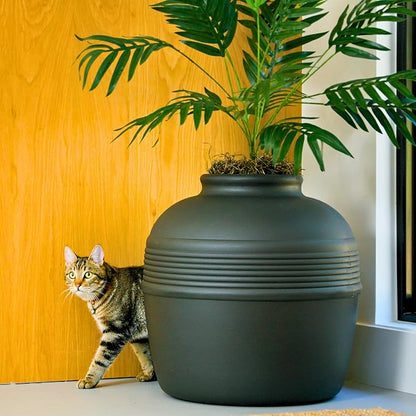 Good Pet Stuff Hidden Litter Box Planter, Decorative Cat Litter Enclosure - Image 13