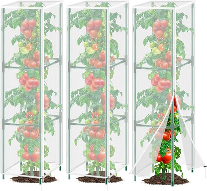 3 Pack Garden Bird Netting Plant Cover by POILKMNI