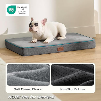 Bedsure Memory Foam Dog Bed for Small Dogs - Image 3