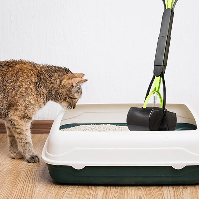 Pooper Scooper - Foldable Cat and Dog Poop Scoop - Enables One-Handed Use on - Image 6