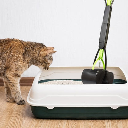 Pooper Scooper - Foldable Cat and Dog Poop Scoop - Enables One-Handed Use on - Image 6