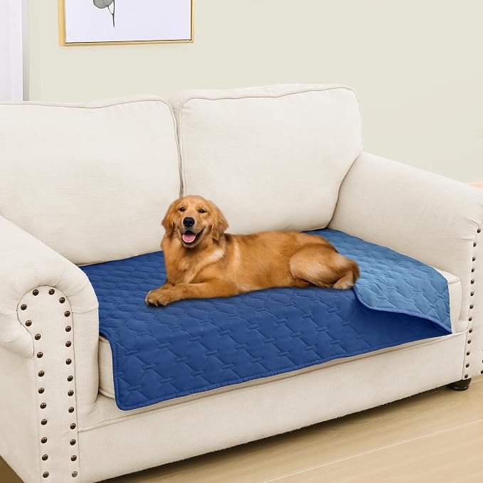 Smiry Waterproof Dog Bed Cover Blanket, Soft Reversible Pet Blanket, Washable by Smiry