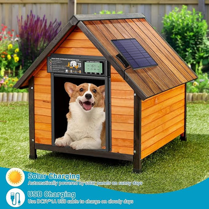 Smart Automatic Pet Door | Radar, Timer & Light Sensor Modes | Durable Aluminum - Image 3