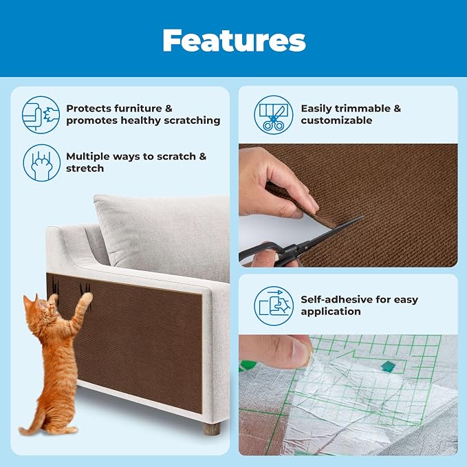 Best Pet Supplies Catify Cat Scratcher, Fun Interactive Scratchers, Claw Safe - Image 3