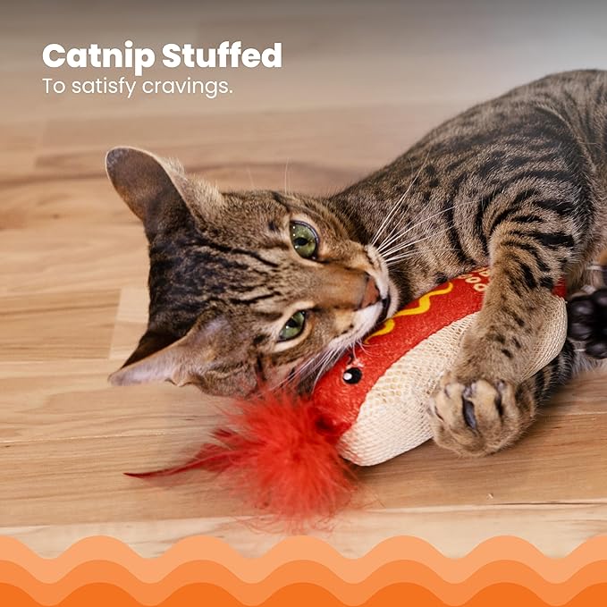 Catstages Hotdog Kicker Toy - Image 3