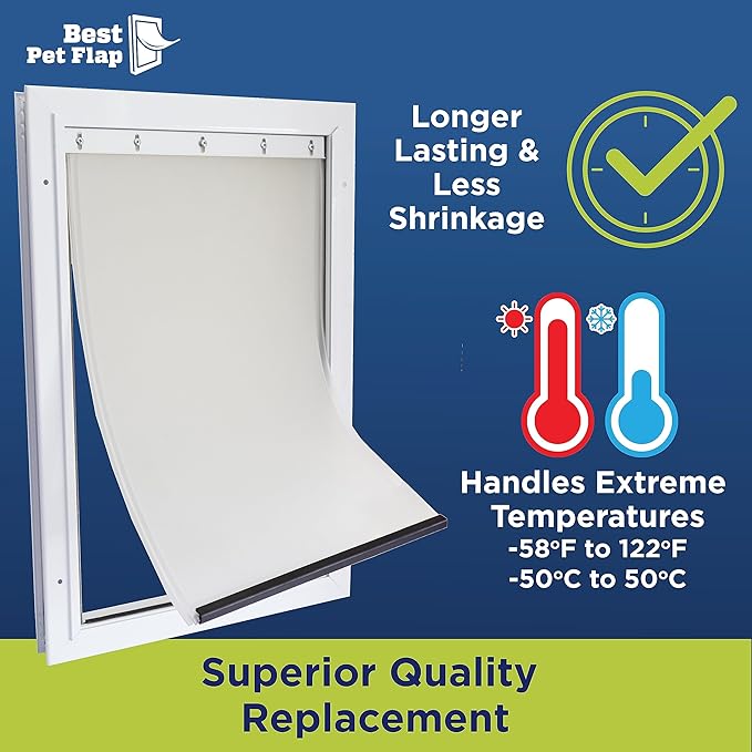 Large Replacement Dog Door Non PVC Flap Fits PetSafe PAC11-11039 - Image 2
