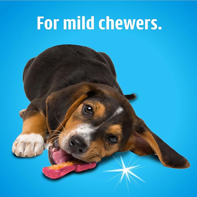 Hartz Chew 'n Clean Dental Duo Dog Treat & Chew Toy, Color Varies, Extra Small - Image 5
