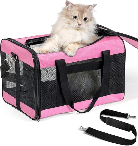 Cat Carrier Airline Approved, Soft-Sided Dog Carrier by Conlun