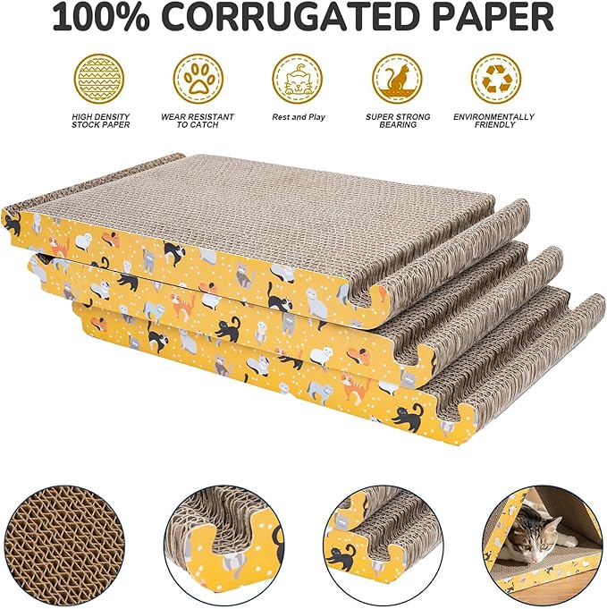 CATISM Cat Scratcher Cat Scratching Board - Image 3