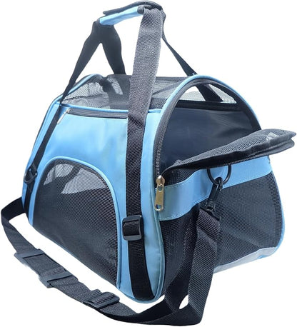 Cat Carrier, Soft-Sided Pet Travel Carrier by ZaneSun