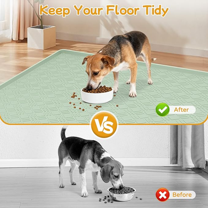 Lanstics Dog Food Mat, Floor Protection - Image 6