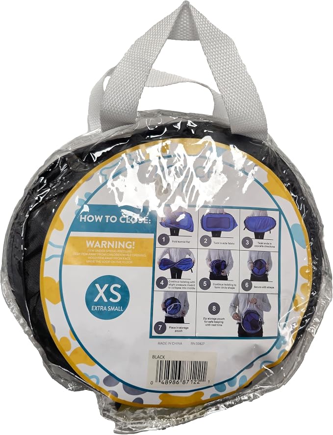 Beatrice Home Fashions Portable, Collapsible, Pop Up Kennel Travel Cat and Dog - Image 7