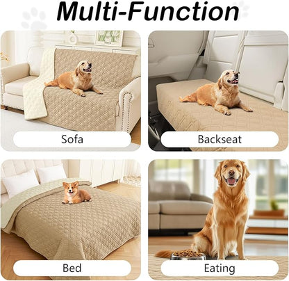 hyha Waterproof Dog Bed Blanket, Soft Pet Blankets, Waterproof Couch Cover - Image 5