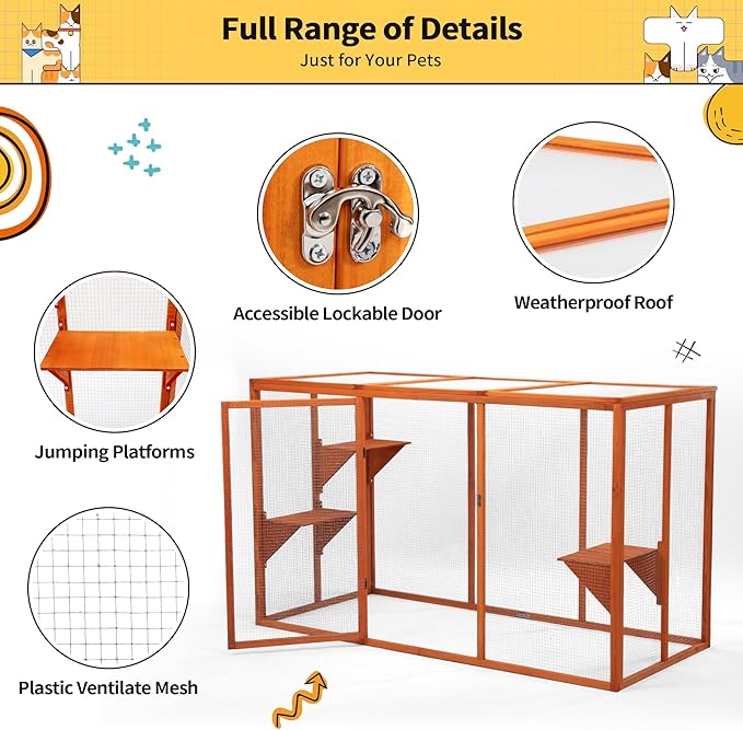 Catio Outdoor Cat Enclosure, Outside Cat Enclosures, Cattio - Image 2